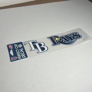 MLB Perfect Cut Decal Tampa Bay Rays